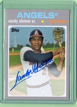 2016 Topps Archives Fan Favorites Autos #FFA-SAJ Sandy Alomar Sr.