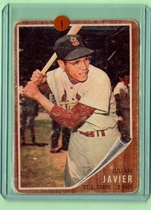 1962 Topps Base Set #118 Julian Javier