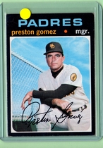 1971 Topps Base Set #737 Preston Gomez