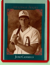 1992 Studio Heritage #BC-4 Jose Canseco
