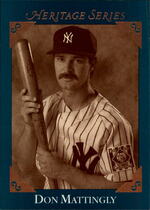 1992 Studio Heritage #BC-5 Don Mattingly