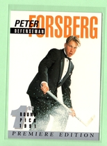 1991 Arena Draft Picks #4 Peter Forsberg Uer