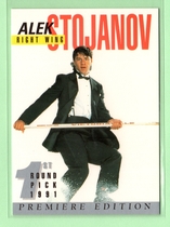 1991 Arena Draft Picks #5 Alek Stojanov