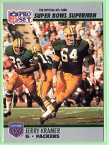 1990 Pro Set Super Bowl 160 #64 Jerry Kramer