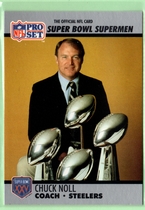 1990 Pro Set Super Bowl 160 #29 Chuck Noll