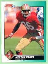 1991 Score Supplemental #78T Merton Hanks