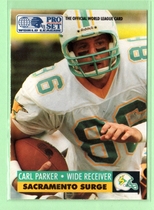 1991 Pro Set WLAF 150 #137 Carl Parker