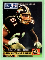 1991 Pro Set WLAF 150 #146 John Layfield