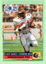 1991 Pro Set WLAF 150 #47 Elroy Harris