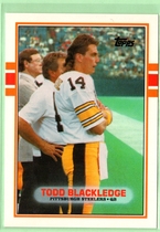 1989 Topps Traded #31 Todd Blackledge
