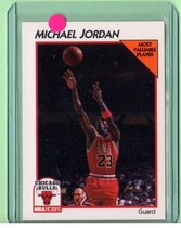 1991 NBA Hoops McDonalds #5 Michael Jordan