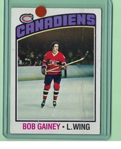 1976 Topps Base Set #44 Bob Gainey