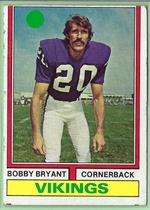 1974 Topps Base Set #30 Bobby Bryant