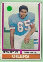 1974 Topps Base Set #226 Elvin Bethea