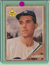 1962 Topps Base Set #404 Tim Harkness