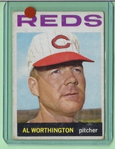 1964 Topps Base Set #144 Al Worthington