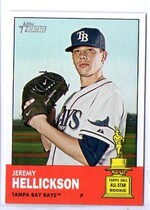 2012 Topps Heritage #111 Jeremy Hellickson