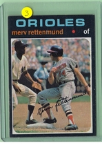 1971 Topps Base Set #393 Merv Rettenmund