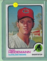 1973 Topps Base Set #644 Jack Heidemann