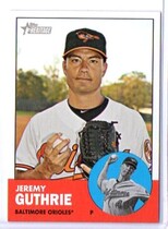 2012 Topps Heritage #417 Jeremy Guthrie