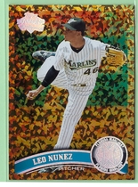 2011 Topps Diamond Anniversary Cognac #623 Leo Nunez