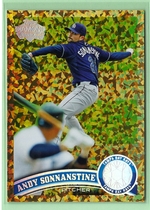 2011 Topps Update Diamond Anniversary Cognac #US191 Andy Sonnanstine