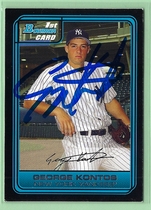 2006 Bowman Draft Draft Picks #DP32 George Kontos