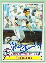 1979 Topps Base Set #692 Mickey Stanley