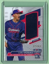 2020 Topps Pro Debut Copa de La Diversion Relics #COR-LV Luis Vazquez