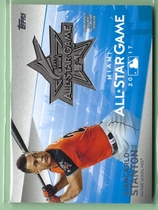 2018 Topps MLB All-Star Game Medallion Relics #ASTM-GST Giancarlo Stanton