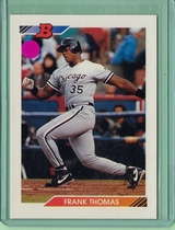 1992 Bowman Base Set #114 Frank Thomas