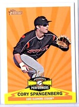 2012 Topps Heritage Minors Prospect Performers #PPCS Cory Spangenberg