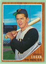 1962 Topps Base Set #573 Johnny Logan