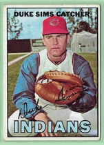 1967 Topps Base Set #3 Duke Sims