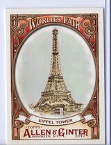 2017 Topps Allen & Ginter Worlds Fair #WF-6 Eiffel Tower