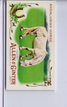 2017 Topps Allen & Ginter Mini Horse in the Race #HR-15 Andalusian Horse
