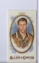 2017 Topps Allen & Ginter Mini A&G Back #214 Nick Jonas