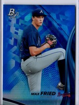 2017 Bowman Platinum Top Prospects Royal Blue #TP-MF Max Fried