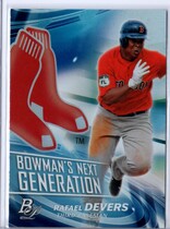 2017 Bowman Platinum Bowmans Next Generation #BNG-RD Rafael Devers
