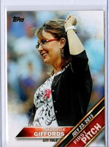 2016 Topps First Pitch #FP-2 Gabrielle Giffords