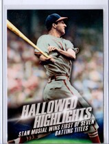 2016 Topps Hallowed Highlights #HH-1 Stan Musial