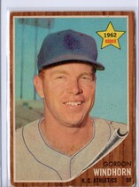 1962 Topps Base Set #254 Gordon Windhorn