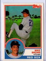 1983 Topps Traded #15 Mike Brown