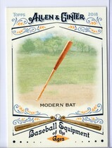 2018 Topps Allen & Ginter Baseball Equipment of the Ages #BEA-5 Modern Bat