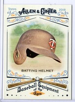 2018 Topps Allen & Ginter Baseball Equipment of the Ages #BEA-25 Batting Helmet