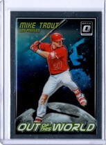 2018 Donruss Optic Out of This World #OW3 Mike Trout