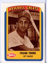 1990 Swell Baseball Greats #74 Frank Torre