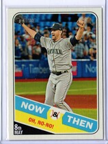 2018 Topps Heritage High Number Now & Then #NT-5 James Paxton