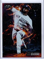 2018 Topps Fire Flamethrowers #FT-7 Luis Severino