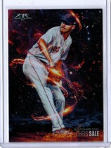 2018 Topps Fire Flamethrowers #FT-14 Chris Sale